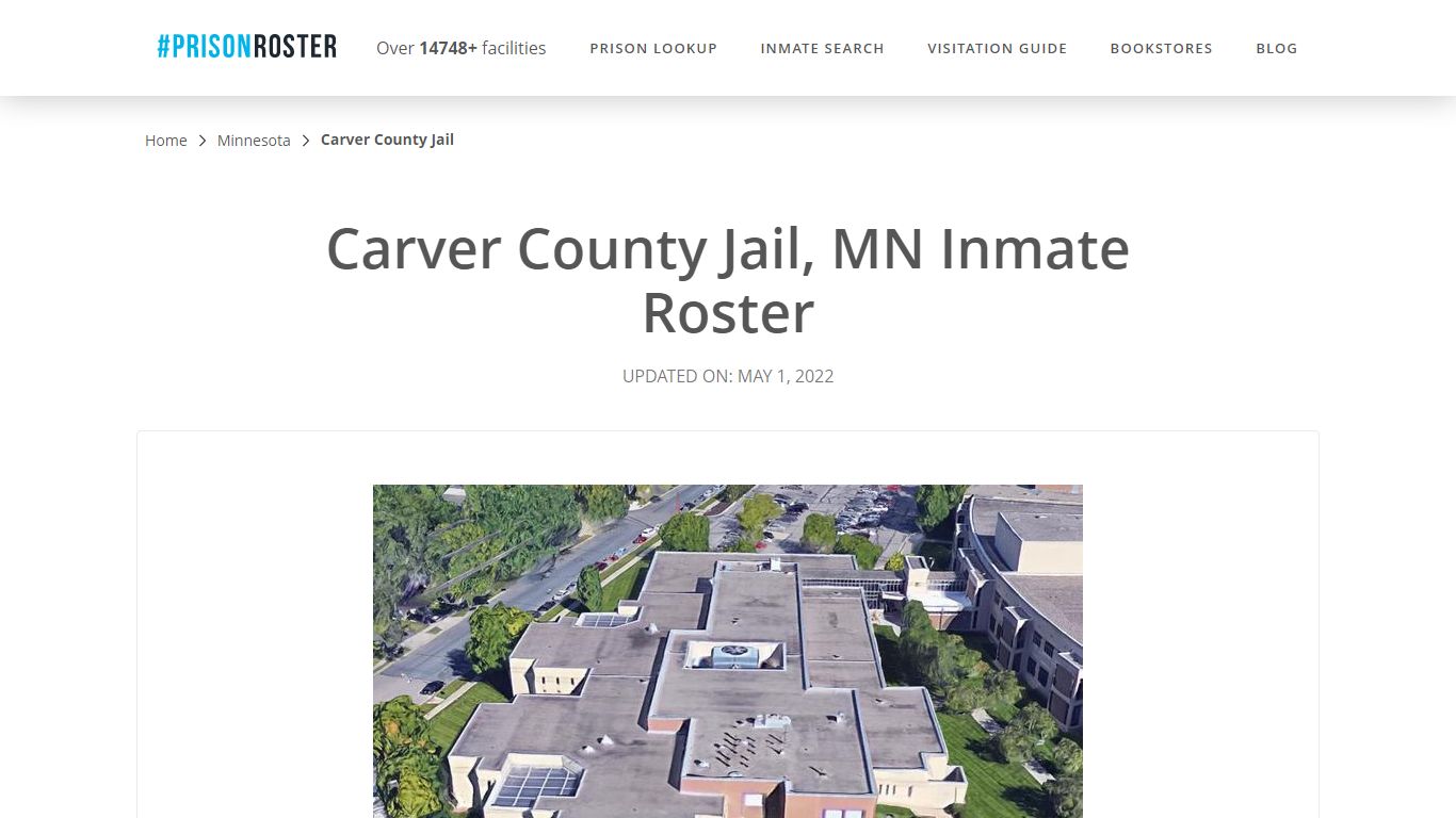 Carver County Jail, MN Inmate Roster